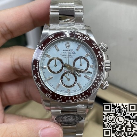 Clean Factory Replicas Rolex Cosmograph Daytona M126506-0002 Ice Blue Diamond Scale: A Masterpiece of Precision and Elegance