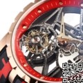 BBR Factory Replica Roger Dubuis Watches Excalibur RDDBEX0393 Red Camouflage Strap: The Bold Tourbillon Timepiece