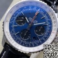 BLS Factory Breitling Navitimer Replica AB0127211C1A1 Blue Dial Leather Strap: A Classic Reimagined