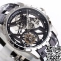 BBR Factory Fake Roger Dubuis Excalibur RDDBEX0393 Grey Camouflage Strap: A New Tourbillon Marvel