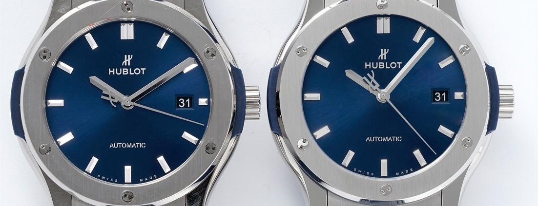 APS Factory Hublot Replica Comparison Between True And False