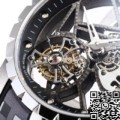 BBR Factory Fake Roger Dubuis Excalibur RDDBEX0393 Grey Camouflage Strap: A New Tourbillon Marvel