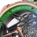 BBR Factory Roger Dubuis Fake Excalibur RDDBEX0393 Green Camouflage Strap: A New Era in Tourbillon Timepieces