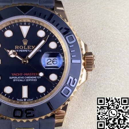 GOLD Factory Rolex Yacht-Master Replicas M126655-0002 Rose Gold 40mm: A Premium Replica with Unmatched Authenticity