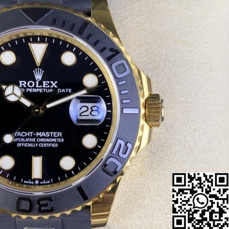 GOLD Factory Rolex Yacht-Master Fake M226658-0001 Gold 40mm: Precision and Craftsmanship Perfected