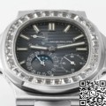 PPF Factory Fake Watch Patek Philippe Nautilus V3 Drill Case 5712 Blue Dial: A Masterpiece of Craftsmanship and Innovation