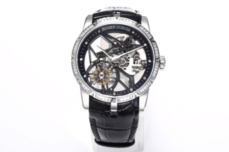 BBR Factory Fake Watch Roger Dubuis Excalibur RDDBEX0393 Diamond Case: The Ultimate King Series Tourbillon