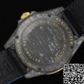 DIW Custom Rolex Fake Sea-Dweller Carbon Fiber Case Gold Bezel – A Fusion of Luxury and Innovation