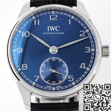 ZF Factory Replica IWC Portugieser Watch IW358305 Blue Dial – A Masterpiece of Simplicity and Elegance