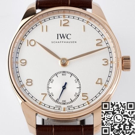 ZF Factory Fake Watch IWC Portugieser IW358306 Rose Gold Case – A Masterpiece of Minimalist Luxury