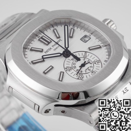 3K Factory Launches the Fake Watch Patek Philippe Nautilus 5980/1A-019 White Dial – V2 Edition 