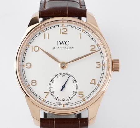 ZF Factory Fake Watch IWC Portugieser IW358306 Rose Gold Case – A Masterpiece of Minimalist Luxury