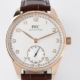 ZF Factory Fake Watch IWC Portugieser IW358306 Rose Gold Case – A Masterpiece of Minimalist Luxury