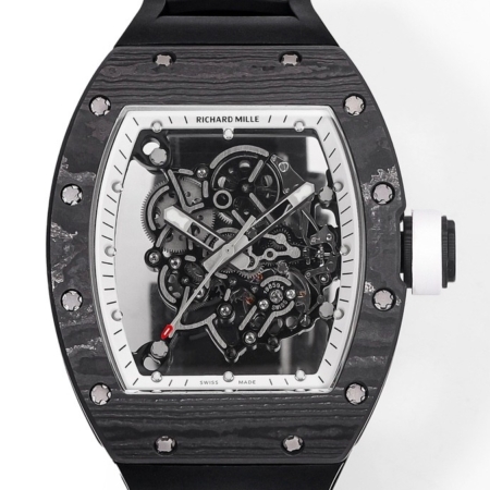 RM Factory Richard Mille RM055 Replicas : The Ultimate Black Carbon Fiber Case