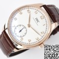 ZF Factory Fake Watch IWC Portugieser IW358306 Rose Gold Case – A Masterpiece of Minimalist Luxury