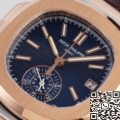 3K Factory Launches Patek Philippe Fake Watches Nautilus 5980 Blue Dial – V2 Version 