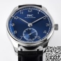 ZF Factory Replica IWC Portugieser Watch IW358305 Blue Dial – A Masterpiece of Simplicity and Elegance