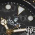 DIW Custom Rolex Fake Sea-Dweller Carbon Fiber Case Gold Bezel – A Fusion of Luxury and Innovation