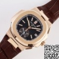 3K Factory Replicas Patek Philippe Nautilus 5980 Black Dial – V2 Version 