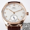 ZF Factory Fake Watch IWC Portugieser IW358306 Rose Gold Case – A Masterpiece of Minimalist Luxury