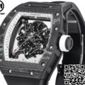 RM Factory Richard Mille RM055 Replicas : The Ultimate Black Carbon Fiber Case