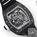 RM Factory Richard Mille RM055 Replicas : The Ultimate Black Carbon Fiber Case