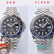 Clean Factory Rolex Greenwich Inter Milan Blue And Black Bezel