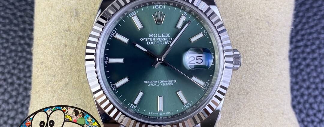 Mint Green Rolex Datejust For TheFrom Clean Factory