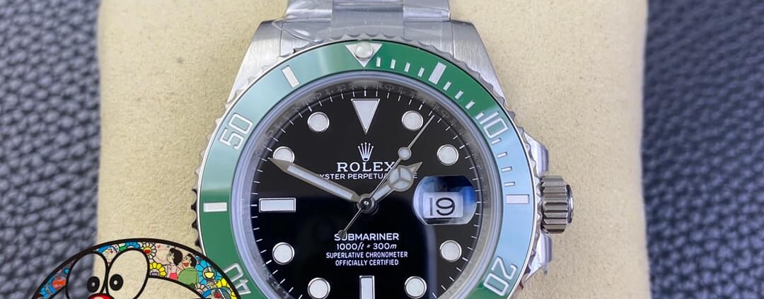 Green Submariner Clean Factory Rolex 41 With 3235 Movement.