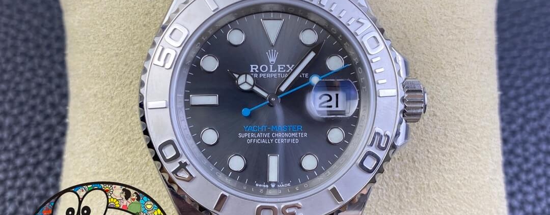 Rolex Grey Yacht Comparison Of The CLEAN Factory 126622