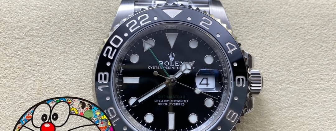 Rolex Greenwich Pidan Bezel Clean Factory Black And Gray Bezel