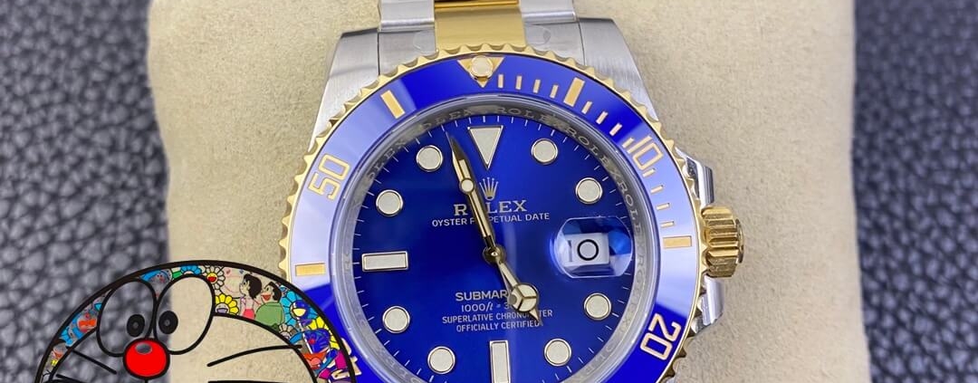 Clean Rolex Gold Submariner Review