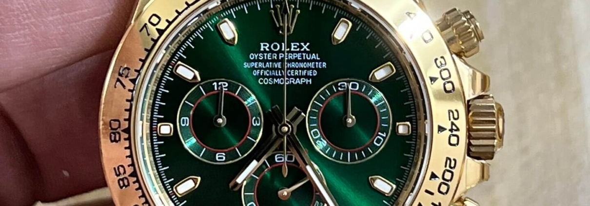 Best Clone Rolex Watches BT Factory Rolex in green gold