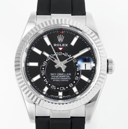 ZF Factory Replica Watch Rolex Sky-Dweller M336239-0002 Black Dial: The Ultimate Luxury Replica Watch