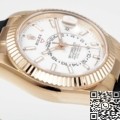 ZF Factory Rolex Sky-Dweller Replica M326235-0004 Rose Gold Bezel White Dial: Affordable Luxury