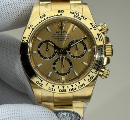 Clean Factory New Gold Fake Watch Rolex Daytona M126508-0005: A Timeless Blend of Luxury and Precision