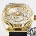 ZF Factory Imitation Rolex Watch Sky-Dweller M336238-0001 Gold Watch Case: A Luxurious Replica