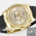 ZF Factory Imitation Rolex Watch Sky-Dweller M336238-0001 Gold Watch Case: A Luxurious Replica