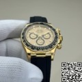 Clean Factory's New Rubber Strap Gold Rolex Daytona Replica Watch M126518-0010