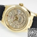 ZF Factory Imitation Rolex Watch Sky-Dweller M336238-0001 Gold Watch Case: A Luxurious Replica