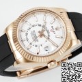 ZF Factory Rolex Sky-Dweller Replica M326235-0004 Rose Gold Bezel White Dial: Affordable Luxury