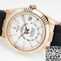 ZF Factory Rolex Sky-Dweller Replica M326235-0004 Rose Gold Bezel White Dial: Affordable Luxury