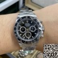 BT Factory Replica Rolex Cosmograph Daytona M126500LN-0002 Black Panda Dial: A Closer Look