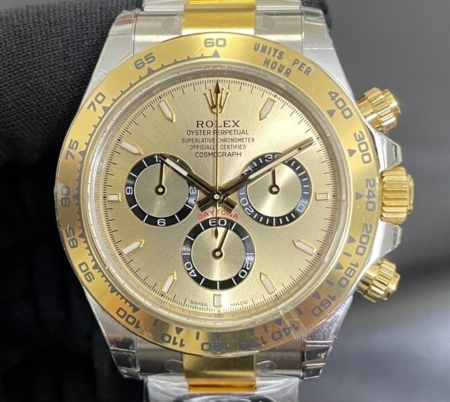 BT Factory Replica Rolex Cosmograph Daytona M126503-0004 Gold Dial: A Masterpiece of Craftsmanship