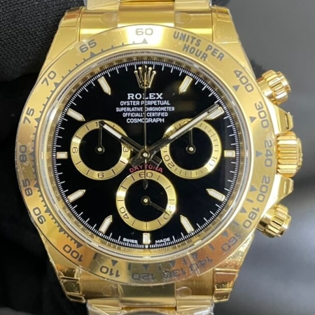 BT Factory Rolex Cosmograph Daytona Fake M126508-0004 Gold Watch – Redefining Luxury and Precision