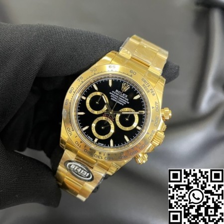 BT Factory Rolex Cosmograph Daytona Fake M126508-0004 Gold Watch – Redefining Luxury and Precision