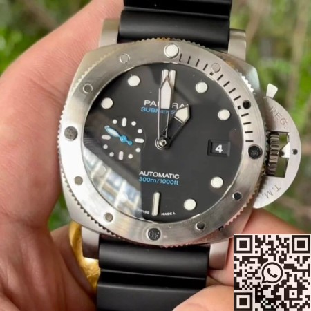 VS Factory Replica Panerai Submersible Watch PAM1229 Black Dial 44mm: A Unique Timepiece to Admire