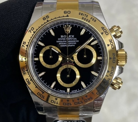 BT Factory Replica Rolex Daytona Watch M126503-0003: Black Panda Dial Excellence