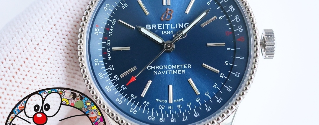 V7 Breitling Aviation Chronograph 1 Original SW200 Movement