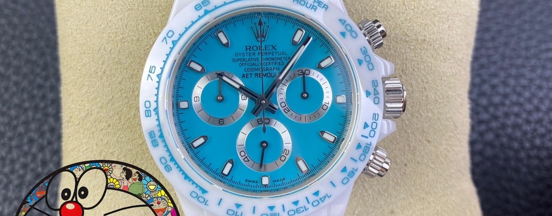 AET Modified Rolex N Factory 4130 Daytona Abu Dhabi Blue